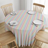 XL pastel rainbow fun stripes no1 vertical