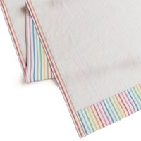 XL pastel rainbow fun stripes no1 vertical