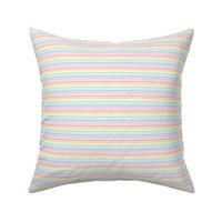 tiny pastel rainbow fun stripes no1 horizontal