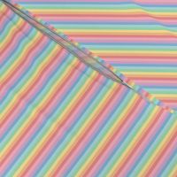 tiny pastel rainbow fun stripes no2 vertical