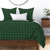 buffalo plaid kelly green 1"