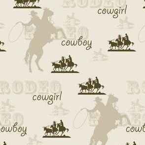 Rodeo Cowboys and Cowgirls