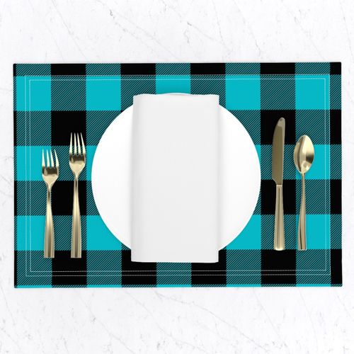 buffalo plaid surfer blue 2"