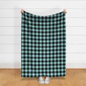 buffalo plaid light teal 2"