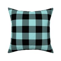 buffalo plaid light teal 2"