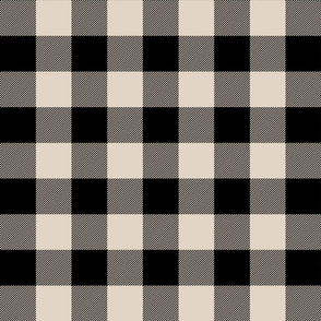 buffalo plaid sand 2"