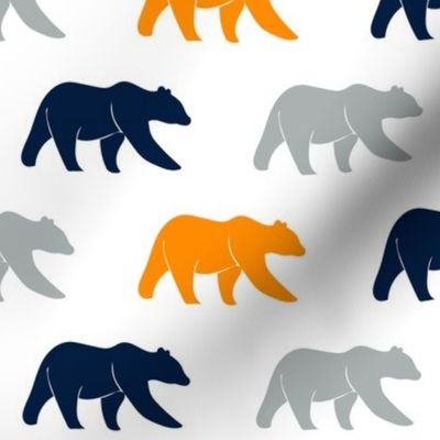 multi bear - navy/grey/orange - the great outdoors