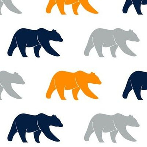 multi bear - navy/grey/orange - the great outdoors