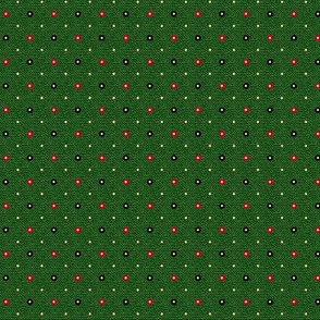 HH - Holiday Dots on Green
