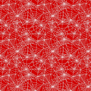 Cobweb in Red