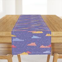 A Wish on Clouds and Stars - Lilac - Large Scale