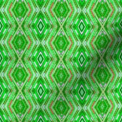 Tribal Diamonds - Green