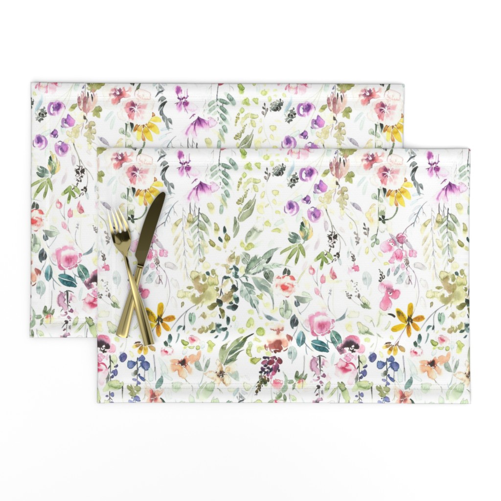 Eame's Wildflower Meadow - Watercolor Floral, Botanical, Easter, Spring