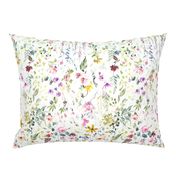 Eame's Wildflower Meadow - Watercolor Floral, Botanical, Easter, Spring