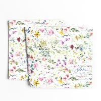 Eame's Wildflower Meadow - Watercolor Floral, Botanical, Easter, Spring