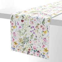 Eame's Wildflower Meadow - Watercolor Floral, Botanical, Easter, Spring