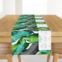 2019 Banana Leaf Calendar