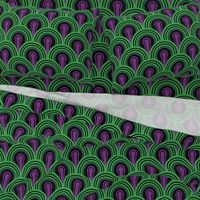 Overlook Hotel Carpet from The Shining: Purple/Green (large version)