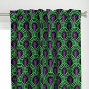 Overlook Hotel Carpet from The Shining: Purple/Green (large version)