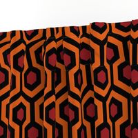 Overlook Hotel Carpet from The Shining: Orange/Red/Black (standard version)