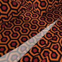 Overlook Hotel Carpet from The Shining: Orange/Red/Black (standard version)