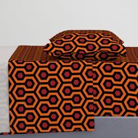 Overlook Hotel Carpet from The Shining: Orange/Red/Black (standard version)