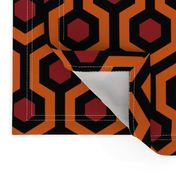 Overlook Hotel Carpet from The Shining: Orange/Red/Black (standard version)