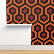 Overlook Hotel Carpet from The Shining: Orange/Red/Black (standard version)