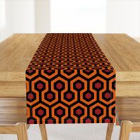 Overlook Hotel Carpet from The Shining: Orange/Red/Black (standard version)