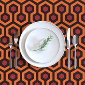 Overlook Hotel Carpet from The Shining: Orange/Red/Black (standard version)