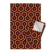 Overlook Hotel Carpet from The Shining: Orange/Red/Black (standard version)