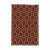 Overlook Hotel Carpet from The Shining: Orange/Red/Black (standard version)