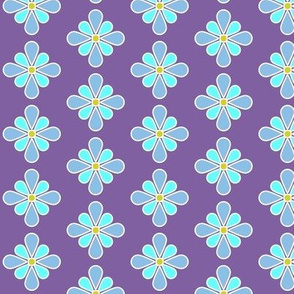 Pastel Blue Flower