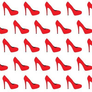 high heels - red 