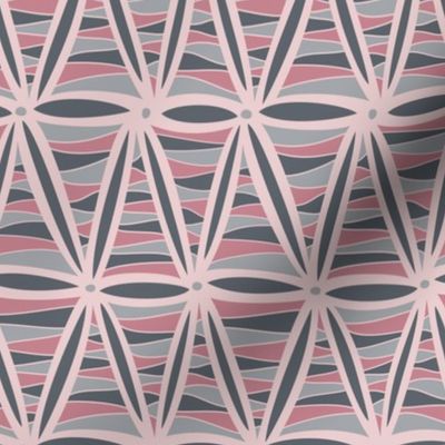 Bliss Triangles (Pink and Gray)