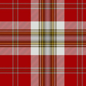 MacLean of Duart dress red tartan variant, 6"