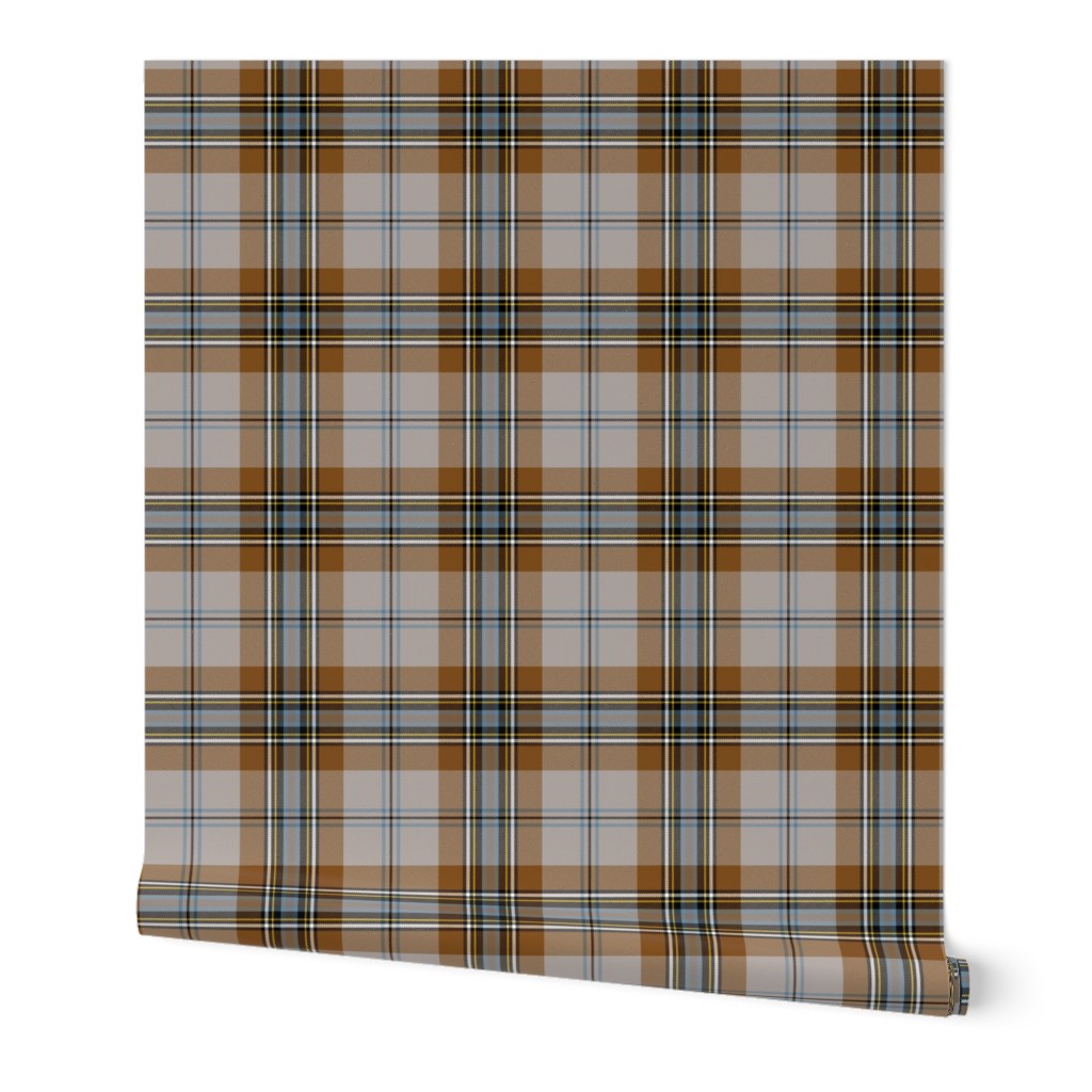 MacLean of Duart tartan, 6" weathered