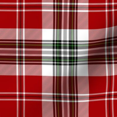 MacLean of Duart dress red tartan, 6"