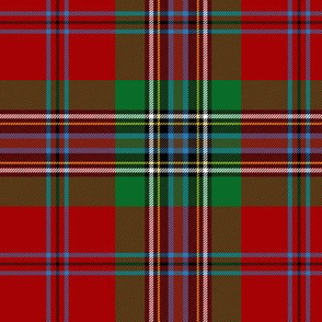 MacLean tartan #3 / MacLean of Duart tartan, 6", 1819 Wilson's of Bannockburn 