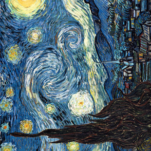 Van Gogh - The Starry Night (1889) (56x70)