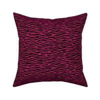 ★ ZEBRA OR TIGER ? ★ Hot Pink – Tiny Scale - Horizontal / Collection : Wild Stripes – Punk Rock Animal Prints 2