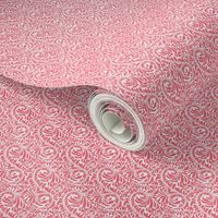 Leafy Swirl - 2in (light red)