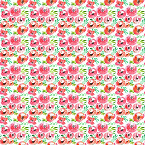 Pink Summer Tropical Floral 