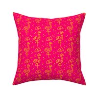 Geo Flamingo Brights