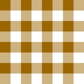 Plain Gingham Butterscotch // standard