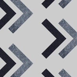 Chevron Arrows denim texture