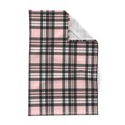 Fall plaid (Pink, Grey, Black) 