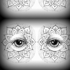 Eye_See_Lotus_Black&White