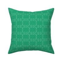 Celtic Knot - 39 crossings (green) - 2in