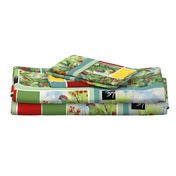 Tea towels with musk lorikeets